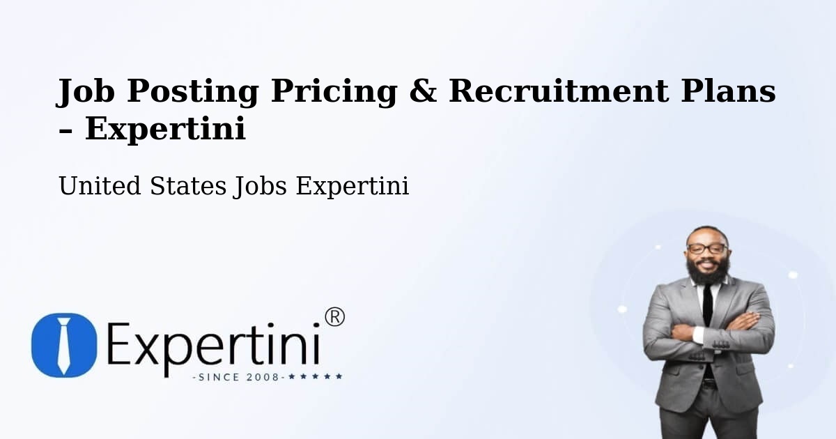 Job Posting Pricing & Recruitment Plans – Topeka - Topeka, United States Jobs Expertini
